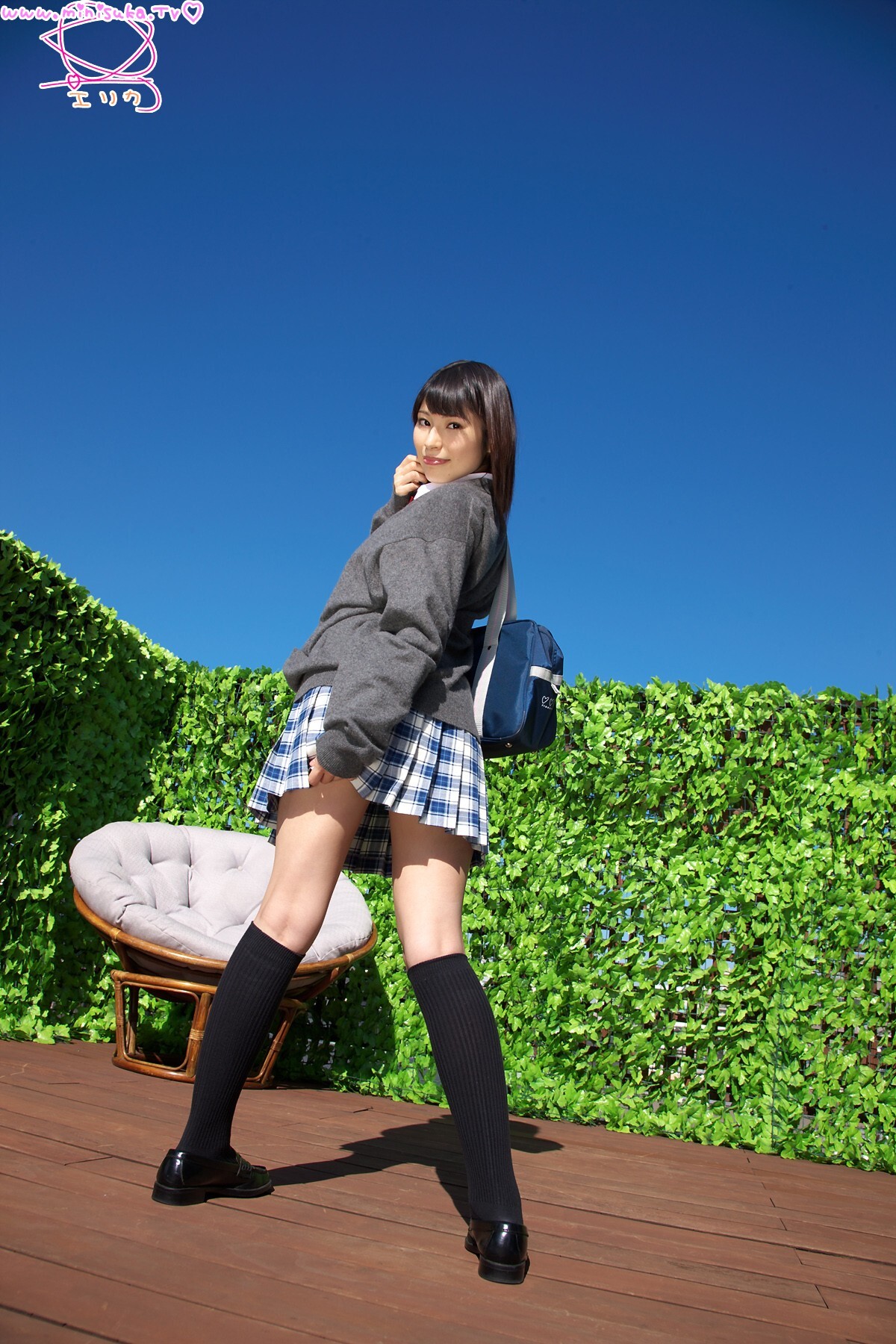 壽エリカ Erika (1) [Minisuka.tv]现役女子高生